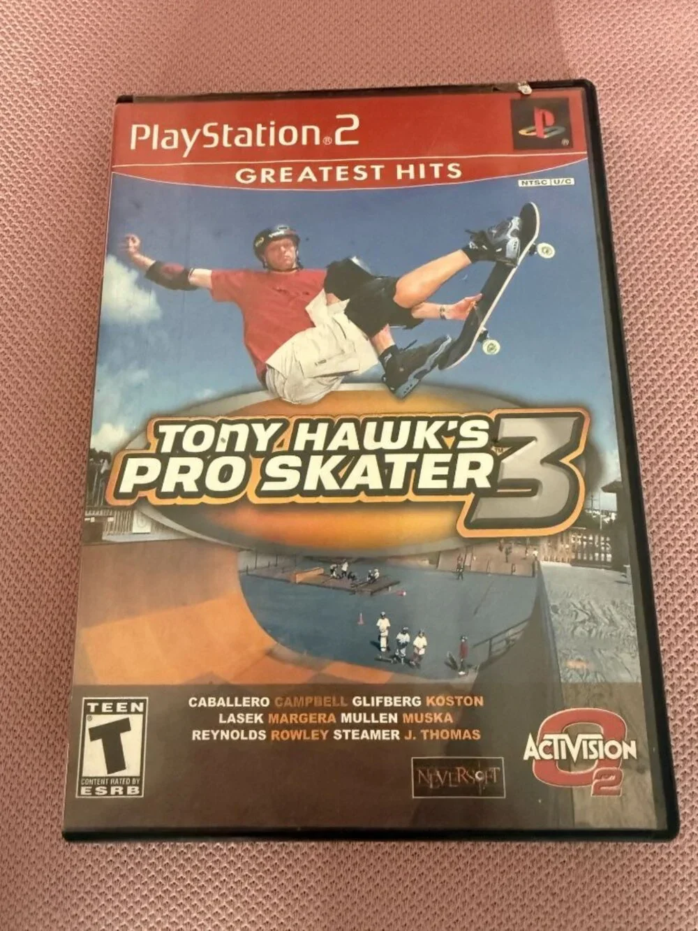 Tony Hawk's Pro Skater 3 PlayStation 2 PS2 2002 Complete CIB With Manual Good!